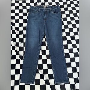 Levi's high rise skinny ankle 721 womens